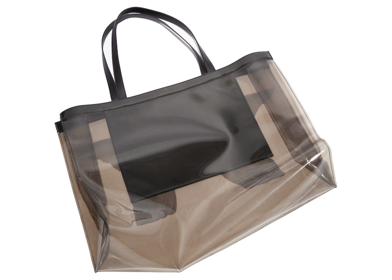 Order Acne Studios 黑色透明印花托特包