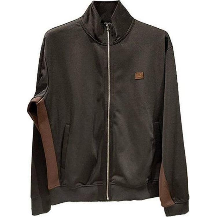 Acne Studios Colorblock Zip-Up Jacket Men’s Black CI0029-900