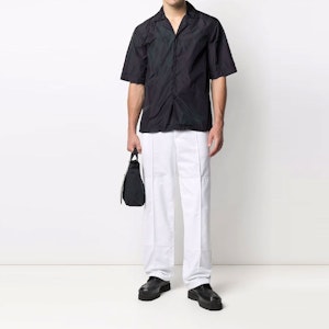 Kemeja Lengan Pendek Acne Studios Crinkled. BB0366-AAX Lookbook Kemeja Lengan Pendek Acne Studios Crinkled. BB0366-AAX