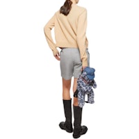 Acne Studios Seluar Pendek Fleece Unisex Kelabu Cerah Kasual. CE0061-X92 Purchase Acne Studios Seluar Pendek Fleece Unisex Kelabu Cerah Kasual. CE0061-X92