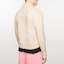 Shop Acne Studios Face High Neck Zip Sweater Unisex Oatmeal Color Pullover. C60093-633