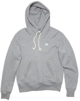 Acne Studios Face Logo Unisex Oversized Pullover Hoodie Light Grey. CI0141-X92 Acne Studios Face Logo Unisex Oversized Pullover Hoodie Light Grey. CI0141-X92