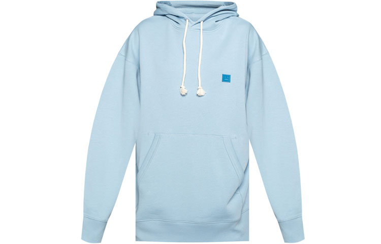 Acne Studios Face Unisex Blue Hoodie Sweatshirt Long Sleeve. CI0079-AQO 圖 2