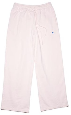 Acne Studios Face Unisex Pink Relaxed Wide-Leg Sweatpants with Elastic Waist CK0049-BKY Order Acne Studios Face Unisex Pink Relaxed Wide-Leg Sweatpants with Elastic Waist CK0049-BKY
