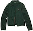 Buy Acne Studios Face Unisex Zip-Up Sweatshirt Jacket Solid Green Smiley Patch CI0134-AAZ
