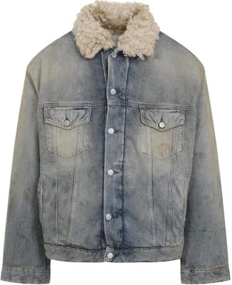 Acne Studios Jaket Lengan Panjang Biru Kerah Faded Kancing Depan C90172-AUZ Buy Acne Studios Jaket Lengan Panjang Biru Kerah Faded Kancing Depan C90172-AUZ