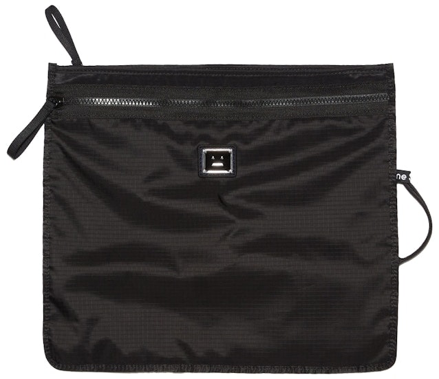 acne-studios-flat-pouch-black