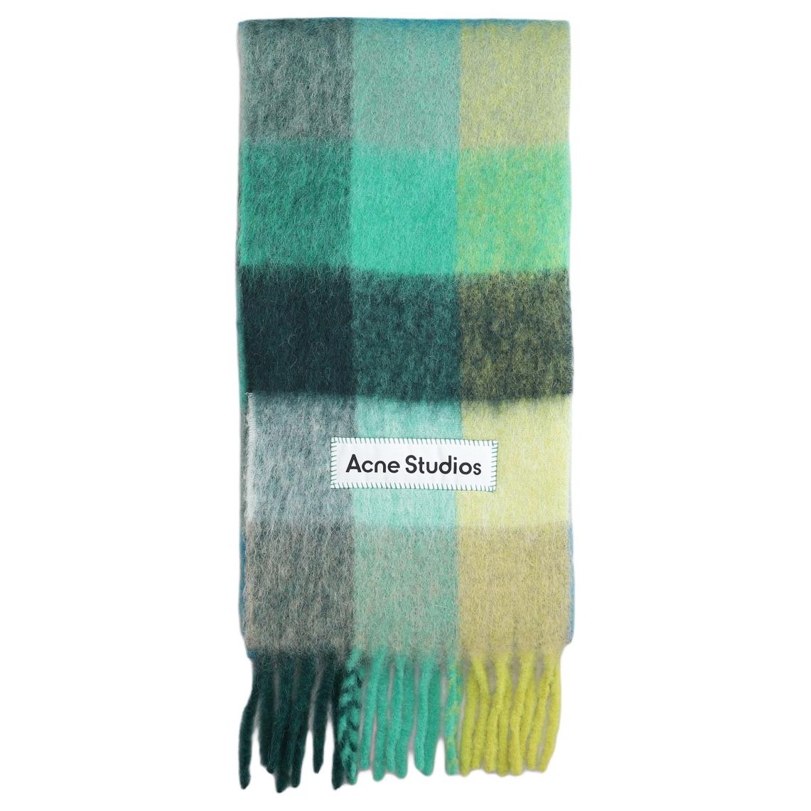 Acne Studios Fringe Wool Scarf Unisex Couple Style Multicolor CA0084DQD