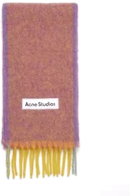 Acne Studios 流苏羊毛围巾 酸性黄色 男女同款情侣款 CA0290-CYI Buy Acne Studios 流苏羊毛围巾 酸性黄色 男女同款情侣款 CA0290-CYI