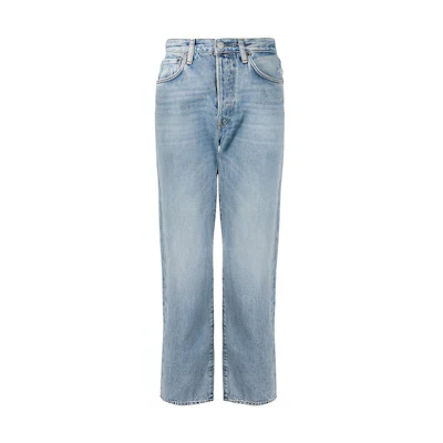Acne Studios FW21 1996 Trash Straight Fit Blue Denim Jeans . B00179-228