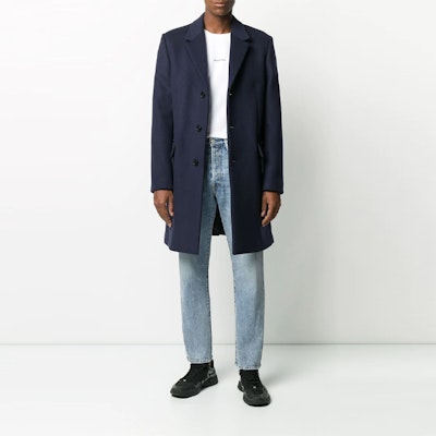 アクネ ストゥディオズ FW21 1996 トラッシュ ストレートブルーデニムジーンズ B00179-228 Lookbook アクネ ストゥディオズ FW21 1996 トラッシュ ストレートブルーデニムジーンズ B00179-228