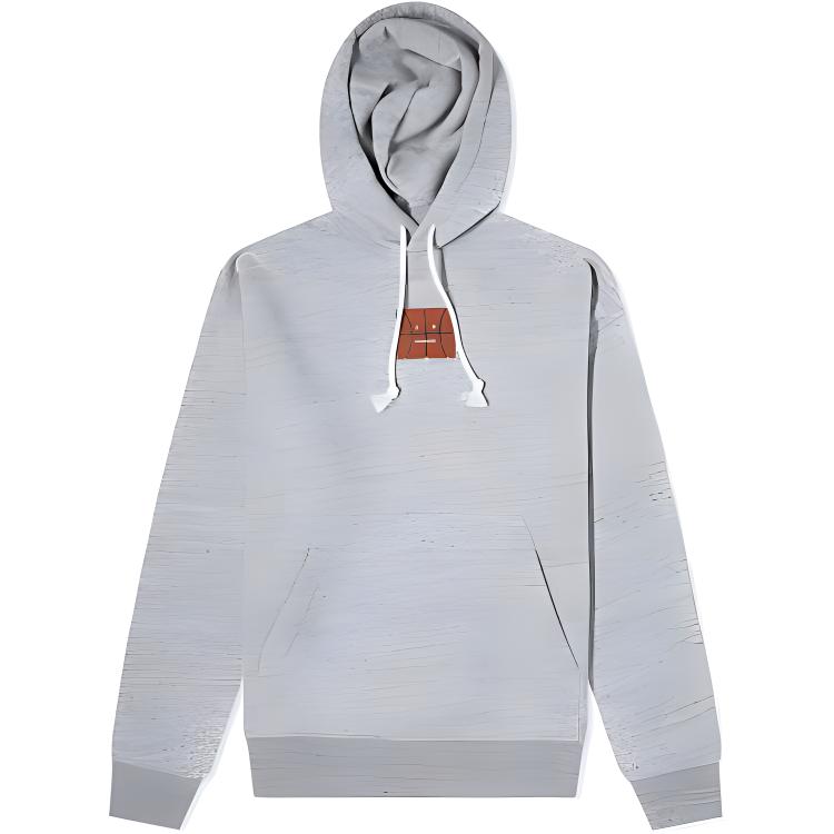 Order Hoodie Grafiti Emoji Bola Keranjang Unisex Kelabu Acne Studios FW21. CI0078-CC3