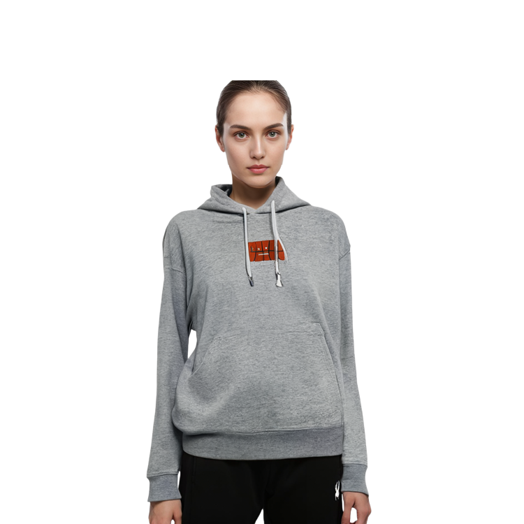 Details for Hoodie Grafiti Emoji Bola Keranjang Unisex Kelabu Acne Studios FW21. CI0078-CC3