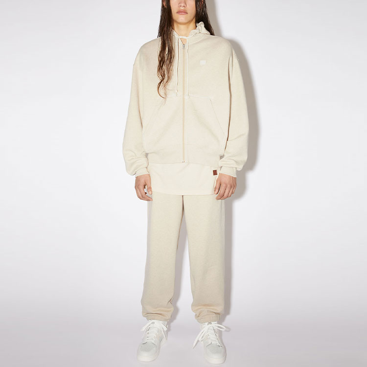 Acne Studios FW21 Beige Drawstring Hoodie Pullover. CI0074-633 圖 3