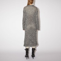 아크네 스튜디오 FW21 블랙 캐주얼 니트 롱슬리브 컷아웃 드레스. A20333-J83 Shop 아크네 스튜디오 FW21 블랙 캐주얼 니트 롱슬리브 컷아웃 드레스. A20333-J83