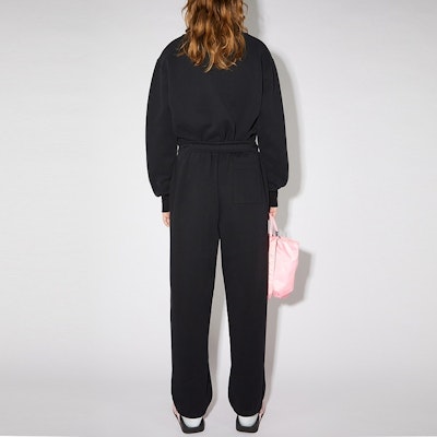 Acne Studios FW21 Black Logo Casual Sweatpants Unisex. CK0038-900 Purchase Acne Studios FW21 Black Logo Casual Sweatpants Unisex. CK0038-900