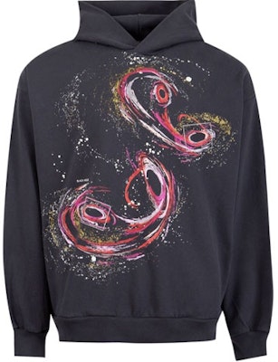 Acne Studios FW21 Black Logo Embroidered Cotton Hoodie BI0132-BM0 Order Acne Studios FW21 Black Logo Embroidered Cotton Hoodie BI0132-BM0