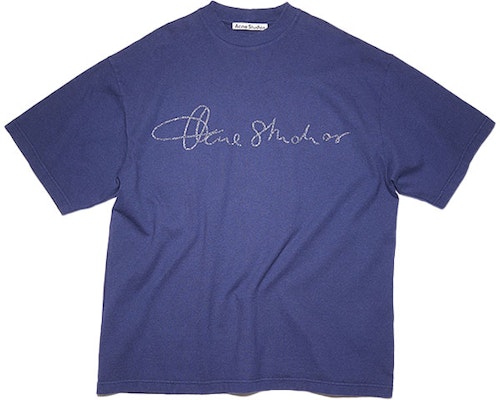 Acne Studios FW21 藍色棉質短袖圓領T恤 BL0280-135 Lookbook Acne Studios FW21 藍色棉質短袖圓領T恤 BL0280-135