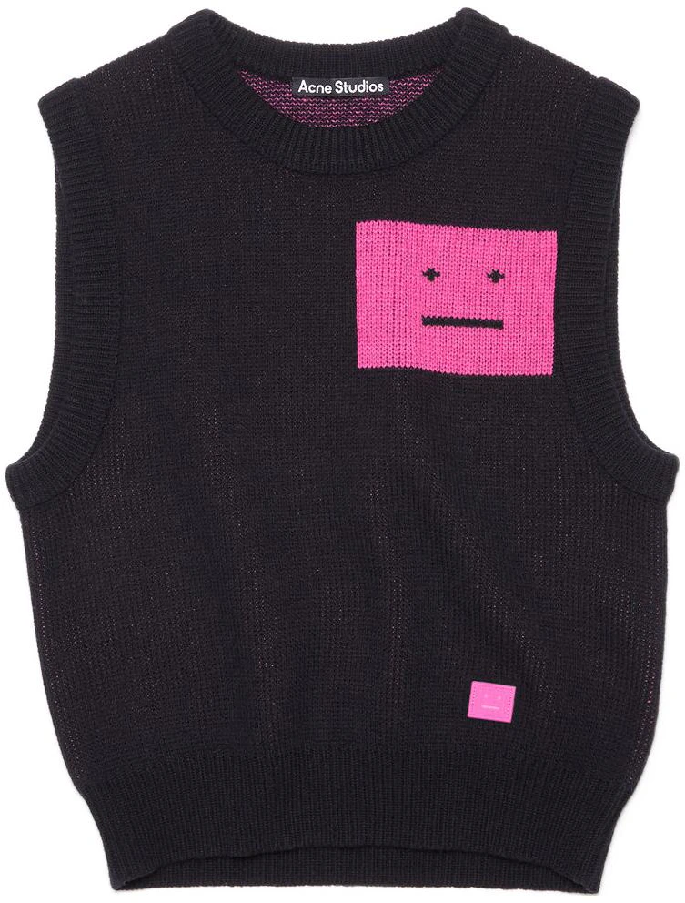 acne-studios-fw-21-contrast-logo-knit-wool-vest-unisex-black-c60044-csn