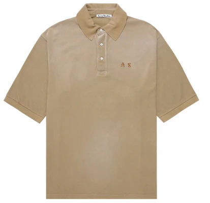 Acne Studios 2021秋冬男士复古做旧短袖POLO衫 深棕色 BL0271-ADV Order Acne Studios 2021秋冬男士复古做旧短袖POLO衫 深棕色 BL0271-ADV