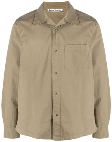 acne-studios-fw-21-embroidered-logo-plain-shirt-brown-bb-0343-ady