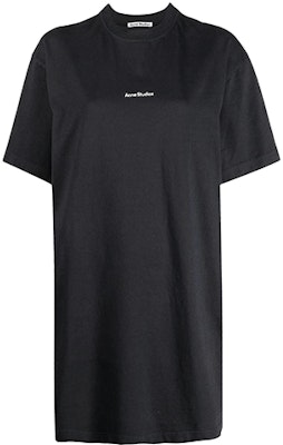 Acne Studios FW21 Logo T-Shirt Short Sleeve Dress Black. A20281-BLACK Buy Acne Studios FW21 Logo T-Shirt Short Sleeve Dress Black. A20281-BLACK