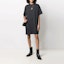 Lookbook Acne Studios FW21 Logo T-Shirt Short Sleeve Dress Black. A20281-BLACK
