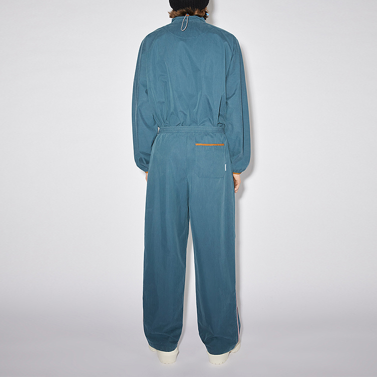 Purchase Pantalones Jogger Sueltos Acne Studios FW21 con Cremallera y Cordón Hombre Azul. BK0399-AUZ