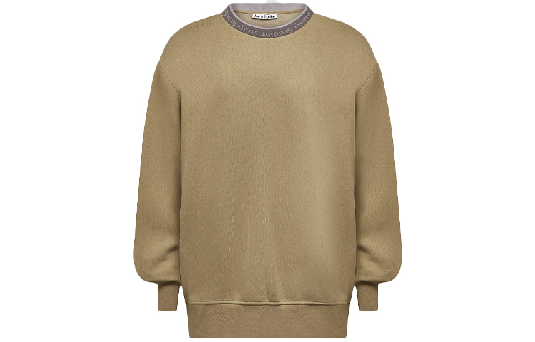 Acne Studios FW21 Oversized Brown Casual Sweatshirt. BI0144-CQL
