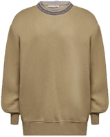 Acne Studios FW21 Oversized Brown Casual Sweatshirt. BI0144-CQL Acne Studios FW21 Oversized Brown Casual Sweatshirt. BI0144-CQL