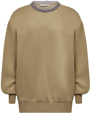 Acne Studios FW21 Oversized Brown Casual Sweatshirt. BI0144-CQL Order Acne Studios FW21 Oversized Brown Casual Sweatshirt. BI0144-CQL
