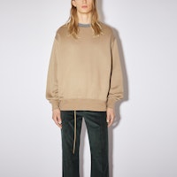 Acne Studios 2021秋冬款宽松棕色休闲卫衣. BI0144-CQL Purchase Acne Studios 2021秋冬款宽松棕色休闲卫衣. BI0144-CQL