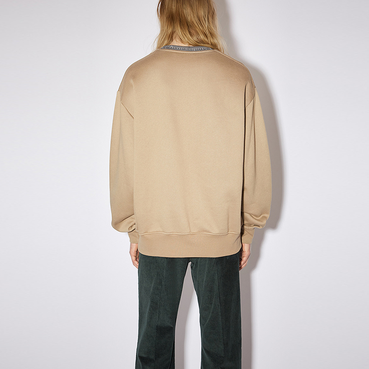 Details for Acne Studios 2021秋冬款宽松棕色休闲卫衣. BI0144-CQL