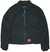 Acne Studios FW21 Oversized Washed Workwear Jacket Unisex Black C90069-900 Acne Studios FW21 Oversized Washed Workwear Jacket Unisex Black C90069-900
