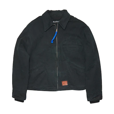 Acne Studios FW21 Oversized Washed Workwear Jacket Unisex Black C90069-900