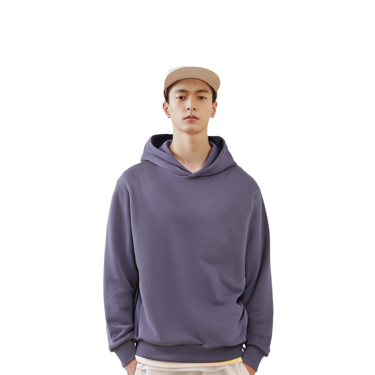 Purchase Acne Studios FW21 紫色純色長袖運動衫 BI0140-AD8