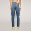 Shop Acne Studios 男士 FW21 中腰修身锥形蓝色牛仔裤. B00174-863