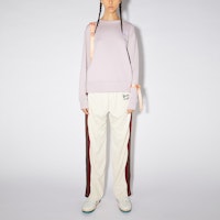 Acne Studios 2021秋冬笑脸logo男女同款紫色圆领卫衣. CI0089-ADK Shop Acne Studios 2021秋冬笑脸logo男女同款紫色圆领卫衣. CI0089-ADK