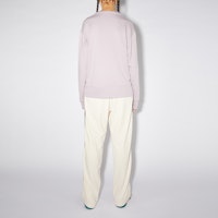 Acne Studios 2021秋冬笑脸logo男女同款紫色圆领卫衣. CI0089-ADK Purchase Acne Studios 2021秋冬笑脸logo男女同款紫色圆领卫衣. CI0089-ADK