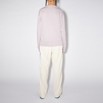 Acne Studios FW21 Smiley Logo Crewneck Sweatshirt Unisex Ungu Muda. CI0089-ADK Purchase Acne Studios FW21 Smiley Logo Crewneck Sweatshirt Unisex Ungu Muda. CI0089-ADK