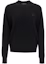 Buy Acne Studios FW21 Smiley Wool Crewneck Sweater Unisex Black. C60042-900