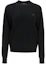 Order Acne Studios FW21 Smiley Wool Crewneck Sweater Unisex Black. C60042-900