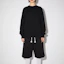Purchase Acne Studios FW21 Smiley Wool Crewneck Sweater Unisex Black. C60042-900