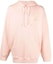 Order 아크네 스튜디오 FW21 유니섹스 페이스 로고 핑크 코튼 후디 스웻셔츠 CI0079-AD5