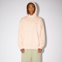 아크네 스튜디오 FW21 유니섹스 페이스 로고 핑크 코튼 후디 스웻셔츠 CI0079-AD5 Details for 아크네 스튜디오 FW21 유니섹스 페이스 로고 핑크 코튼 후디 스웻셔츠 CI0079-AD5