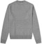 Buy アクネ ストゥディオズ FW21 ウール セーター グレー - フェイスエモジ クルーネックニット. C60042-990