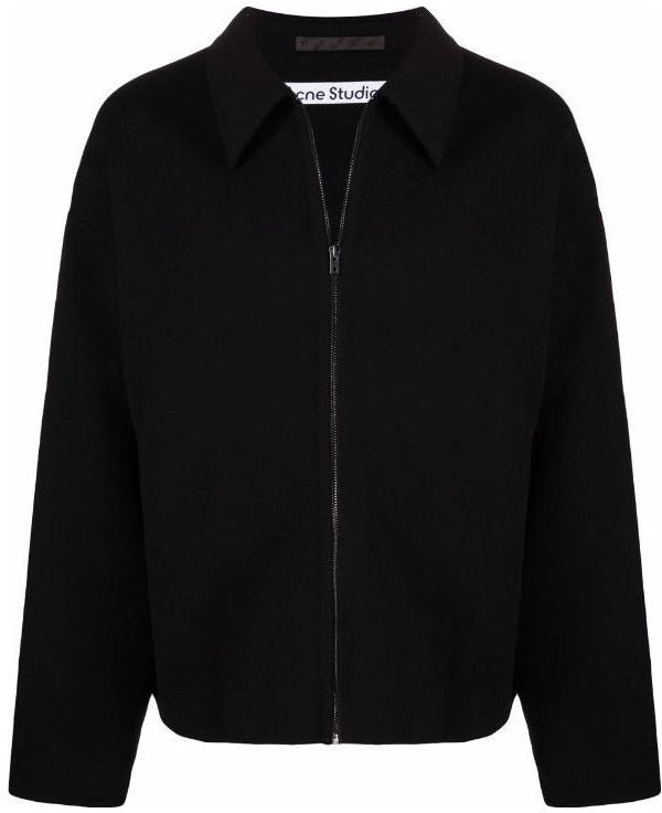 acne-studios-fw-22-black-solid-zip-up-collar-casual-jacket-b90629-900