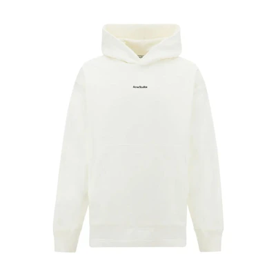 Acne Studios FW22 Logo Embroidered Hoodie Beige. BI0139-183