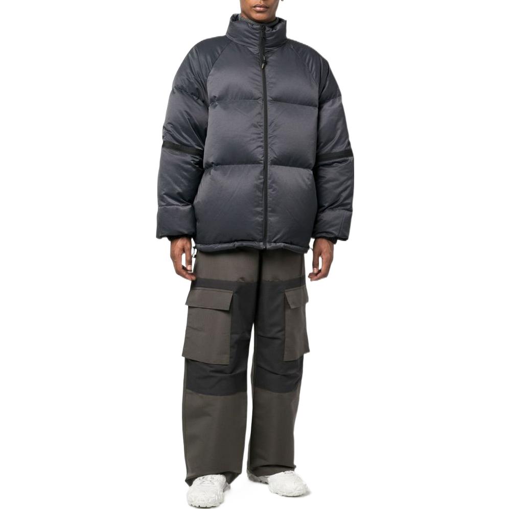 Shop Acne Studios FW22  Reversible Down Jacket Deep Blue B90647-838