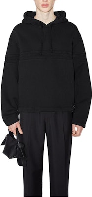 Acne Studios FW22 Black Fleece Logo Embossed Long Sleeve Sweatshirt BI0173-900 Lookbook Acne Studios FW22 Black Fleece Logo Embossed Long Sleeve Sweatshirt BI0173-900
